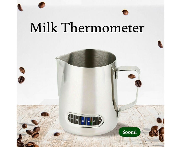 600ml Milk Frothing Thermometer Jug Carousel 2
