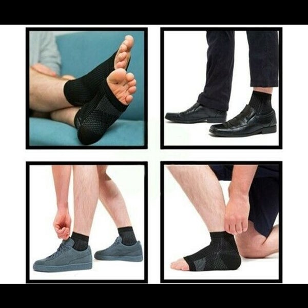 Plantar Fasciitis Compression Socks Foot Sleeve Ankle Support Brace Achy Heel Carousel 5