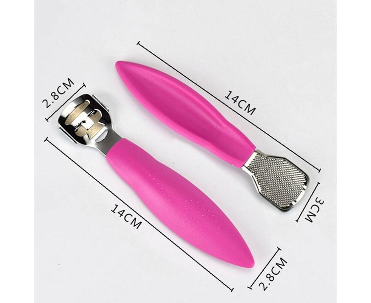 Foot File Hard Skin Remover Callus Shaver Corn Cutter Pedicure Tool + 10 Blades Carousel 2