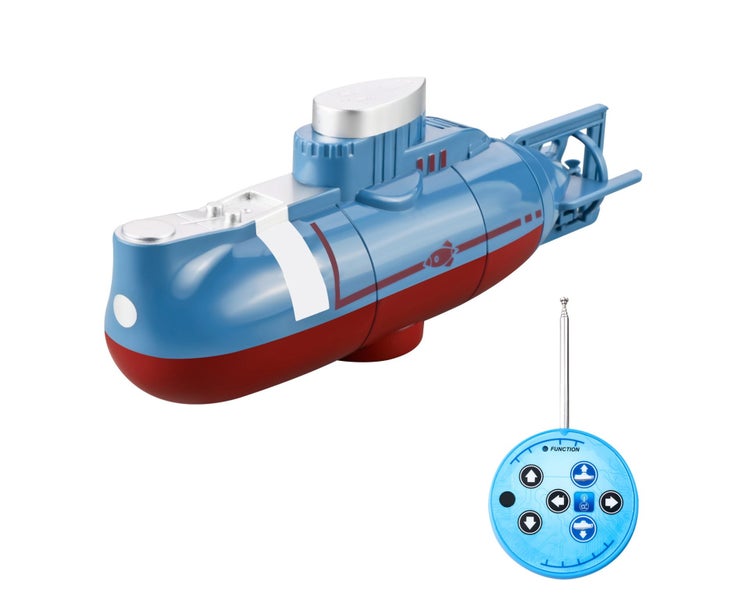 Mini RC Submarine RC Boat Remote Control Boat Waterproof RC Toy for Kids Carousel 1