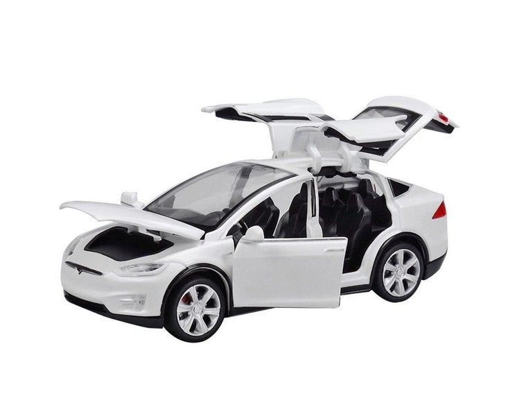 Diecast Toy 1:32 Scale Alloy Cars for Tesla Toy Model Carousel 1