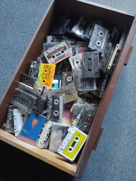 Cassette tapes mixture bulk sale, $20 per 40 Carousel 1