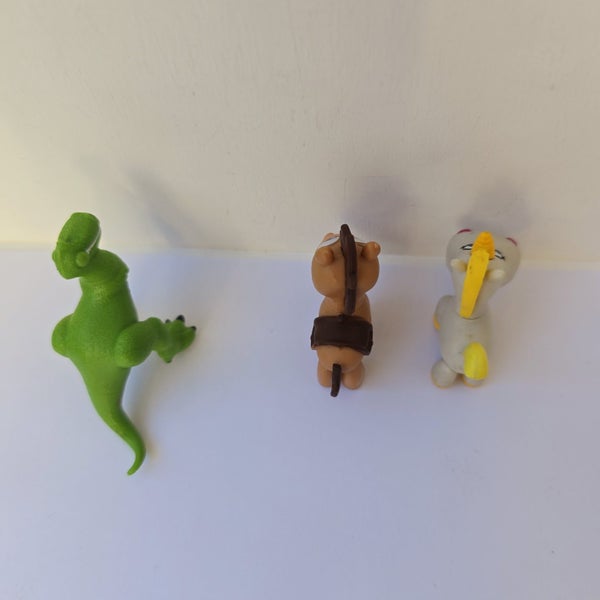 Disney Pixar Toy Story mini figures, 4cm tall Buttercup, Bullseye & Rex Carousel 2