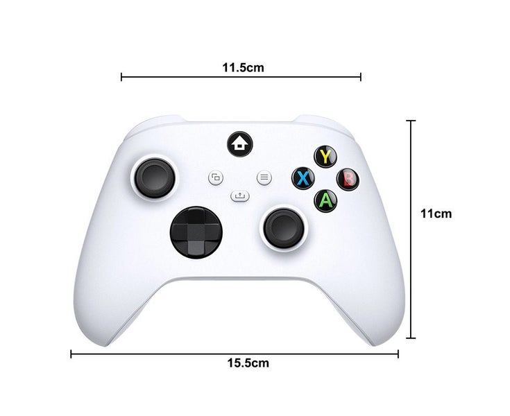 Wireless game controller with 2.4g adapter for XBOX Series S/X wireless blu Carousel 6