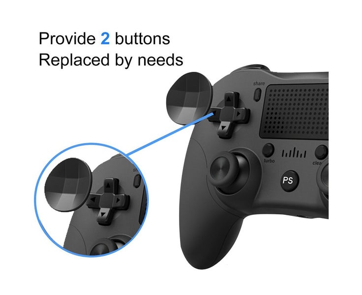 Wireless BT Gamepad Game Controller Ergonomic Game Handle with Touchpad Dou Carousel 6