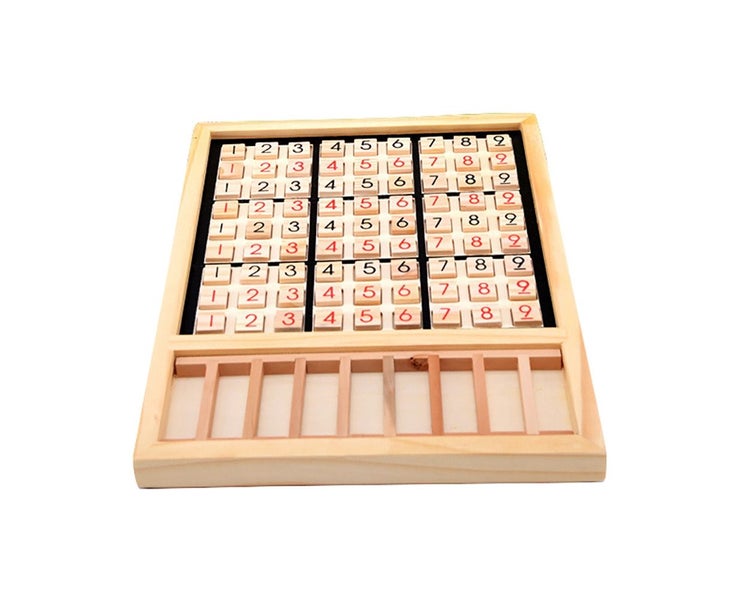 Wooden Sudoku Chess DigitstoDesktop Games Kids Puzzle Education Toys Carousel 1