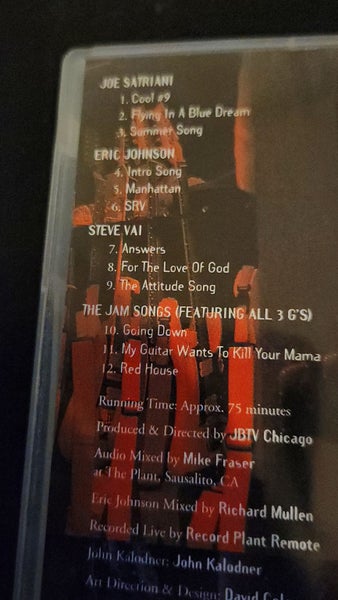 G3 In Concert (Joe Satriani / Eric Johnston / Steve Vai) Carousel 3