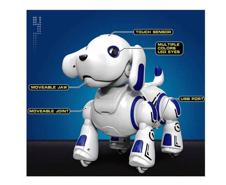 Wireless Remote Controlled Robot Dog Interactive Robot Puppy for Kids, Chil Carousel 6