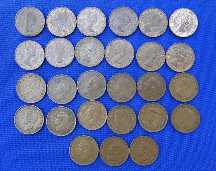 ***all different 1940-1964 Australia lot #6** Carousel 2