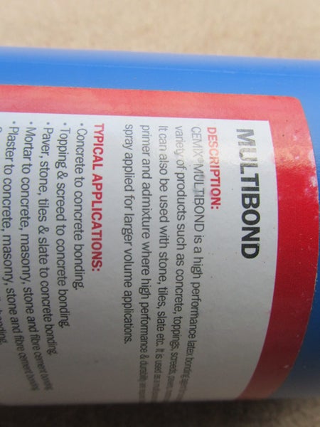 Cemix Multibond Latex Bonding Agent Mortar and concrete binder Carousel 2