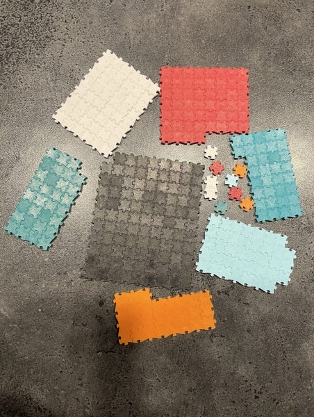 Coffee cup place mat puzzle Carousel 2