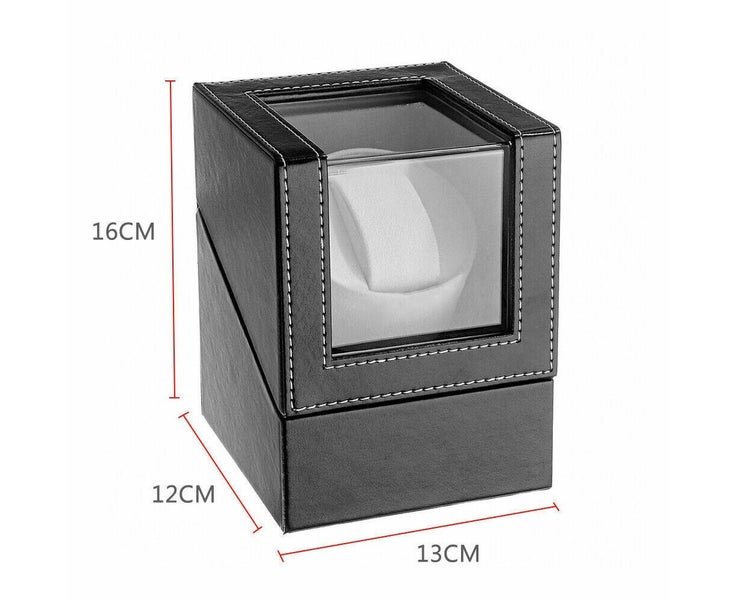 Watch Winder Automatic Watch Box Luxury Storage Gift-Black Carousel 2