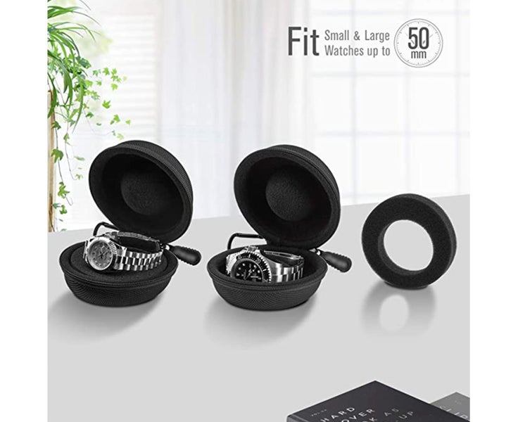 Watch for Case for w/ ZipperCarabiner Single Watch Storage Box for Outdo Carousel 2