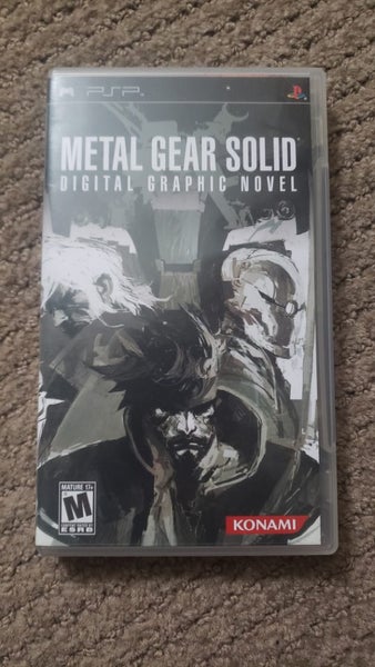 Metal Gear Solid Digital Graphic Novel PSP Rare! Carousel 1