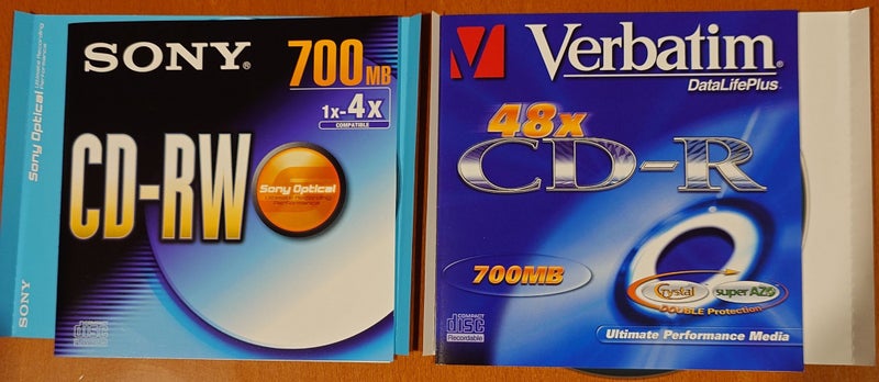 BLANK CDs x 2 Carousel 1