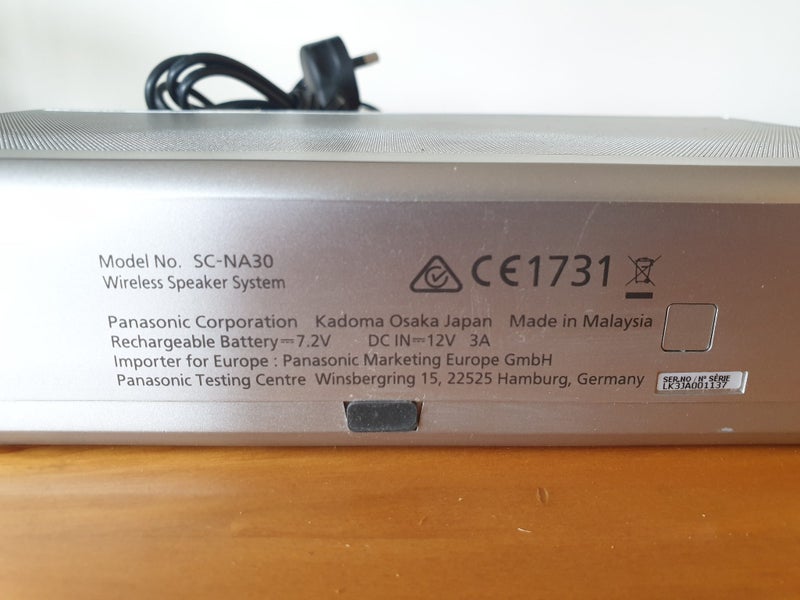 Panasonic SC-NA30 Bluetooth Speaker Carousel 6