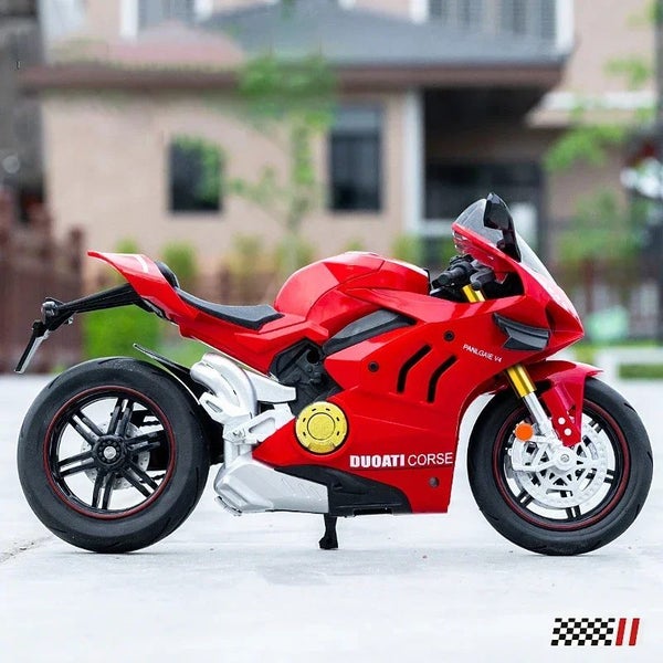 1:10 Ducati V4S S1000RR H2R Alloy Die Cast - Red-boxed Carousel 2