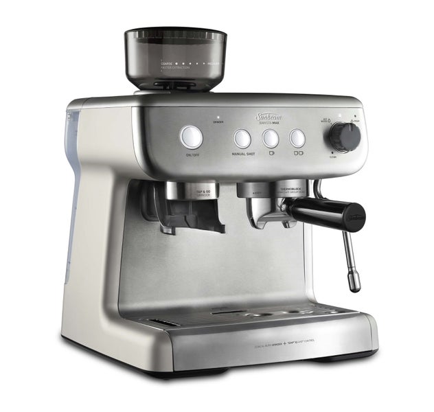 Sunbeam EM5300S Barista Max Espresso Coffee Machine Integrated Grinder - Silver Carousel 2