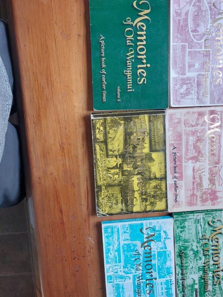 Wanganui history books x6 Carousel 1