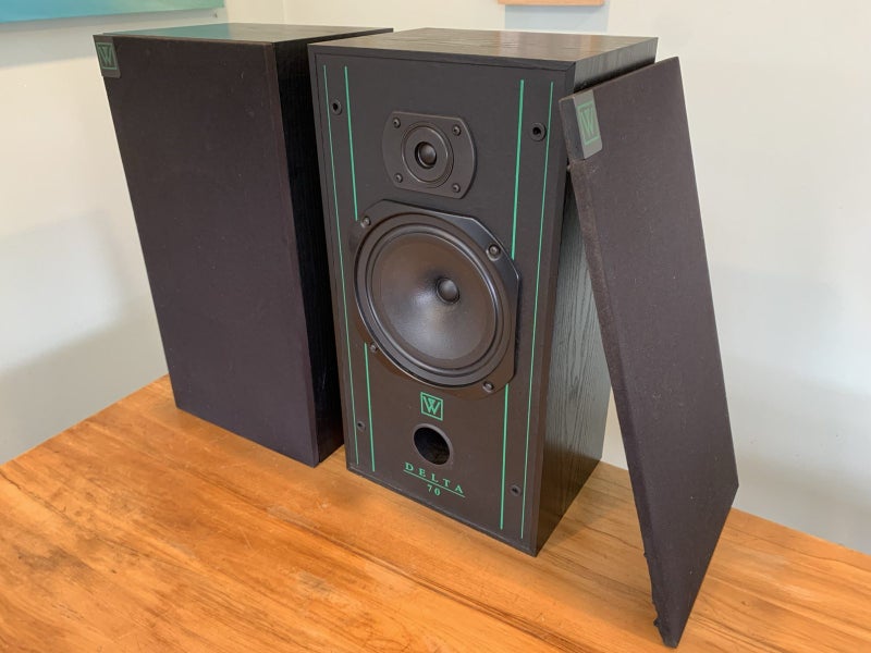 Incredibly Tidy Wharfedale Delta 70 Speakers - Beautiful Sound & Cond! Carousel 1