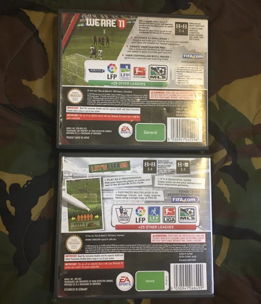 NINTENDO DS FIFA 09 - FIFA 11 GAMES Carousel 3