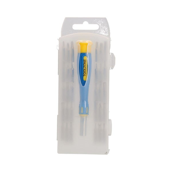 31pc Precision Screwdriver and Accessory Set Phillips Flat Headed Torx Hex Bits Carousel 2