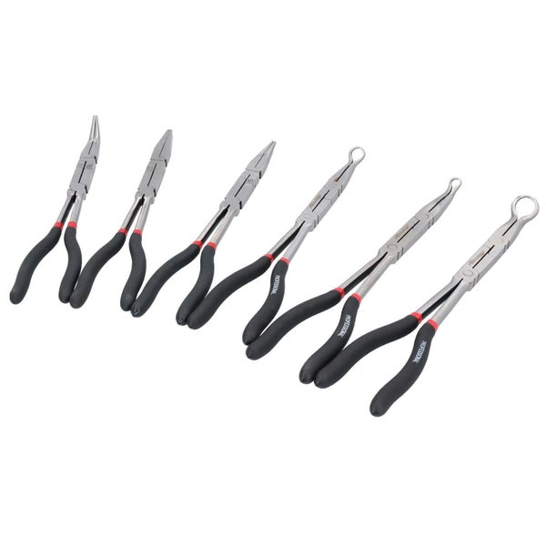 Double Jointed Extra Long Nose Pliers Plier Flat Long Nose Bent and Hose Grips Carousel 2