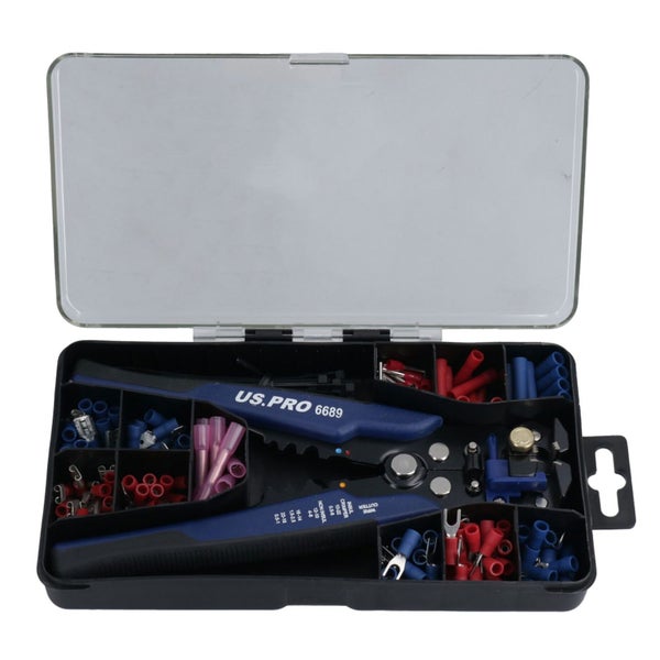 Electrical Automatic Wire Stripper Crimper Cutter Multi Tool + Selection of T... Carousel 2
