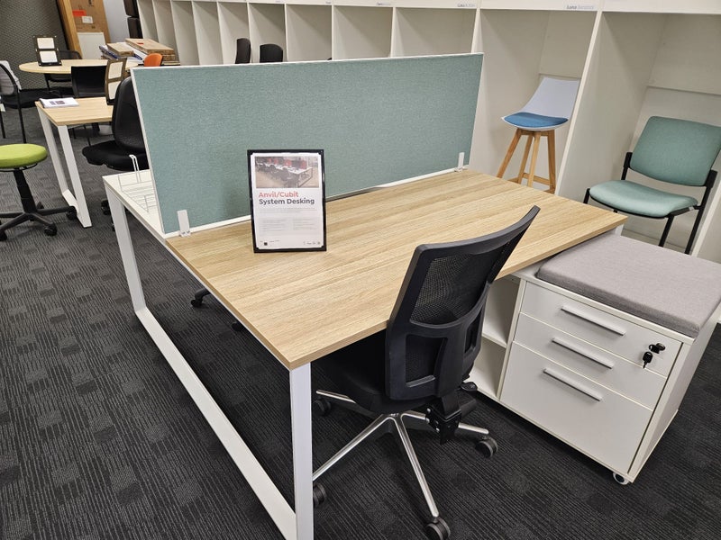 ANVIL SYSTEM DOUBLE SIDED DESK/DISPLAY PIECES-SAVE OVER 60% Carousel 1