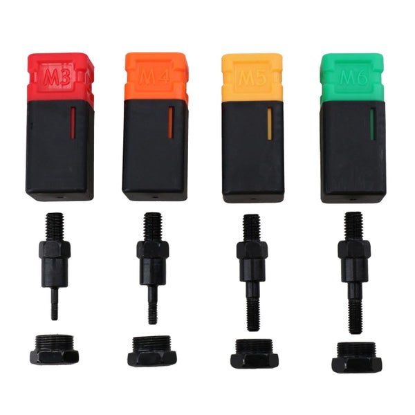 Nut Riveter Hand Nut Sert Riveting Rivnut Tool Fastener M3 M4 M5 and M6 Carousel 2