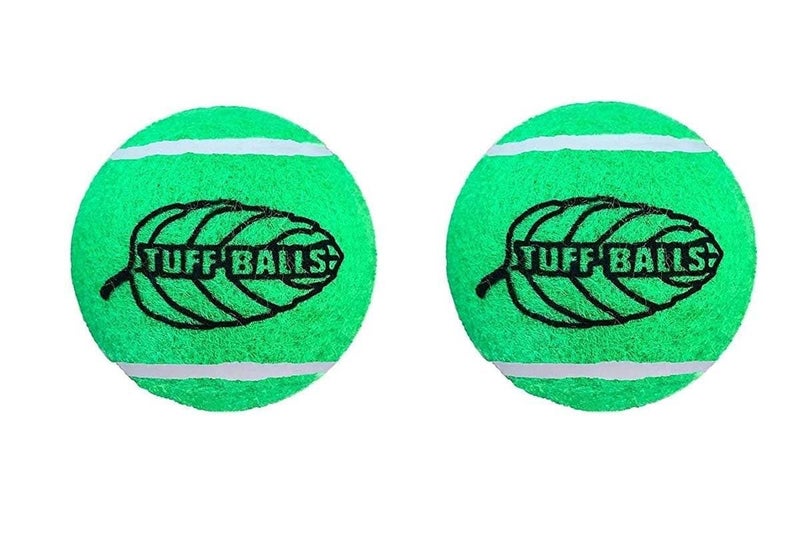 Dog Toy Tuff Balls Jnr Mint 2pk Small Size Carousel 1