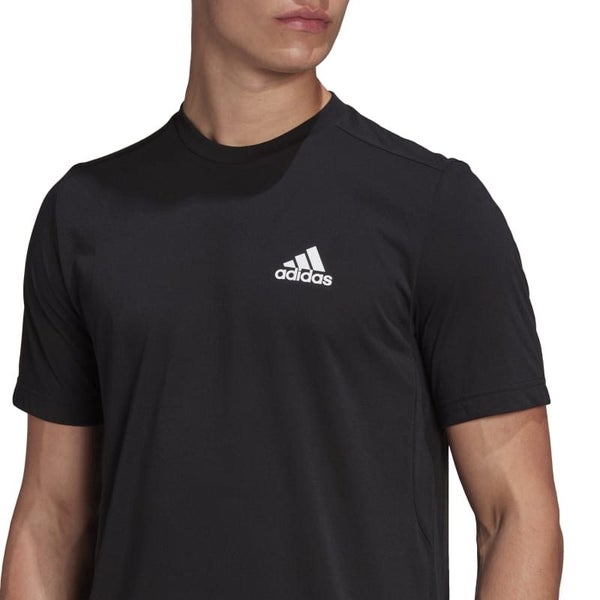 Adidas Feel Ready Tee Black - M Carousel 5