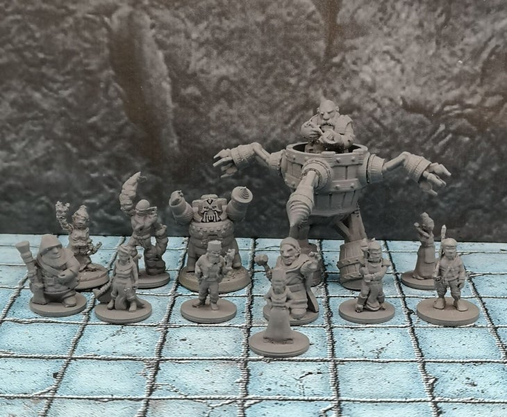 Townsfolke Miniatures Set #18 Gnomeworkz Dungeons and Dragons dice4dungeons Carousel 1