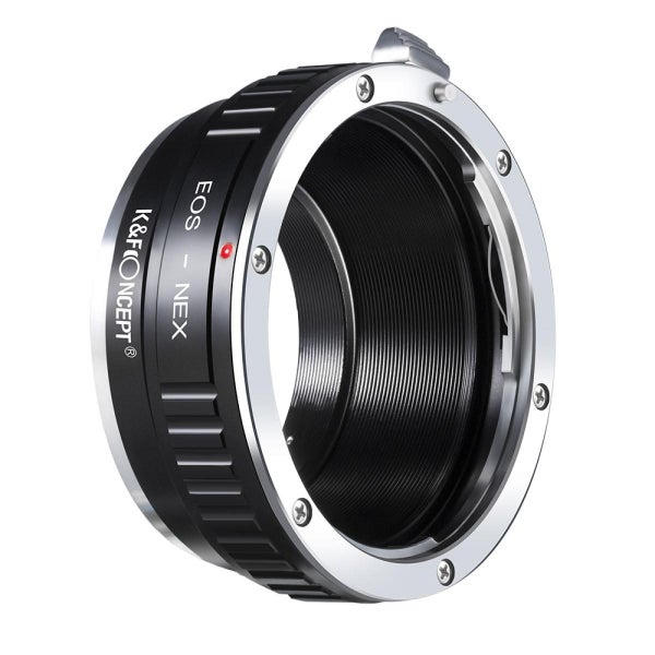 K&F Concept Canon EOS Lens to Sony Alpha Nex E-Mount Lens Mount Adapter (EOS-... Carousel 1
