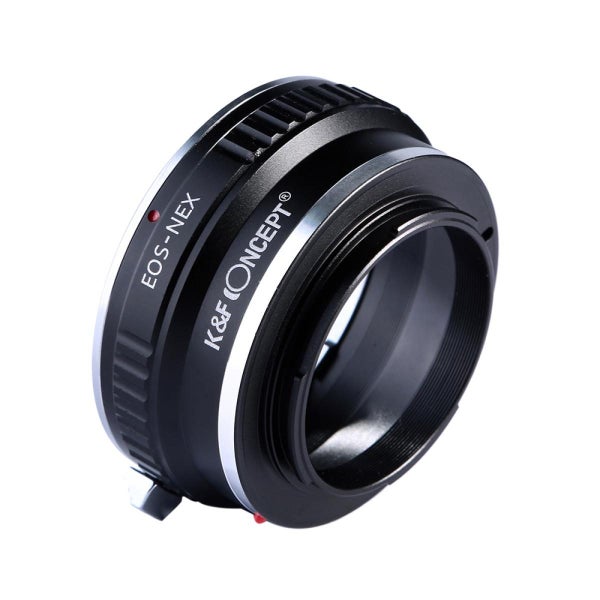K&F Concept Canon EOS Lens to Sony Alpha Nex E-Mount Lens Mount Adapter (EOS-... Carousel 6