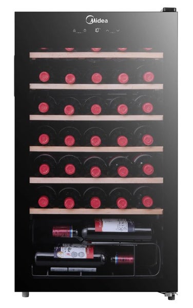 Midea 93L Black Wine Cooler Carousel 1