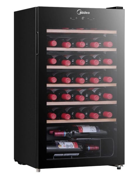 Midea 93L Black Wine Cooler Carousel 2