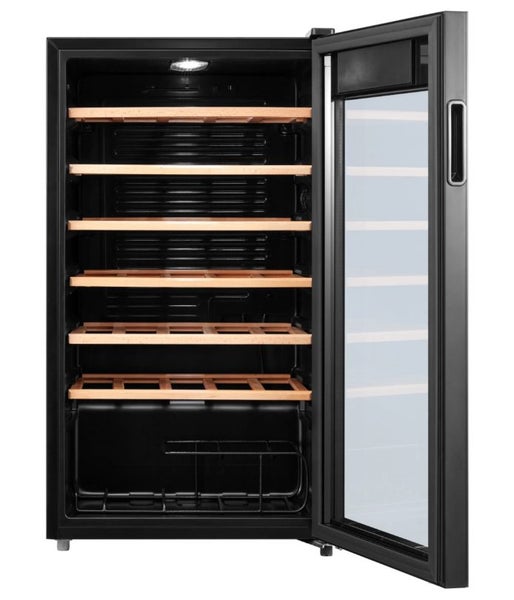 Midea 93L Black Wine Cooler Carousel 4