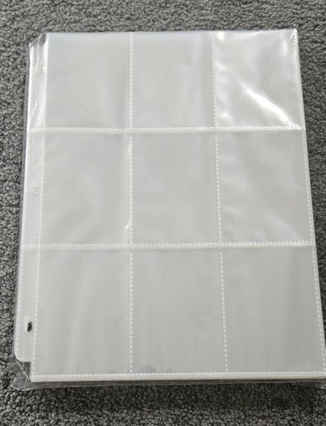 Trading card 9 pocket Clear sleeves Carousel 1
