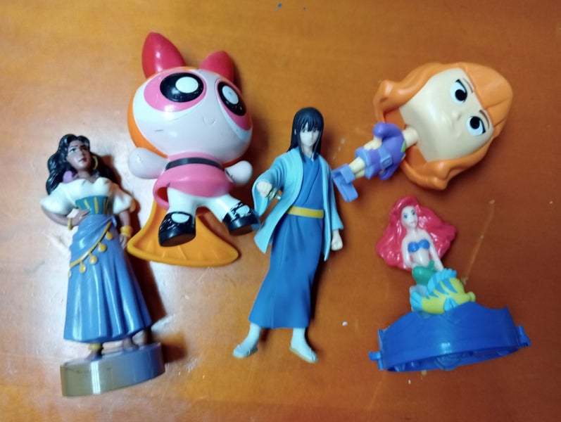 BULK McDonald's figurines+ anime character Carousel 1