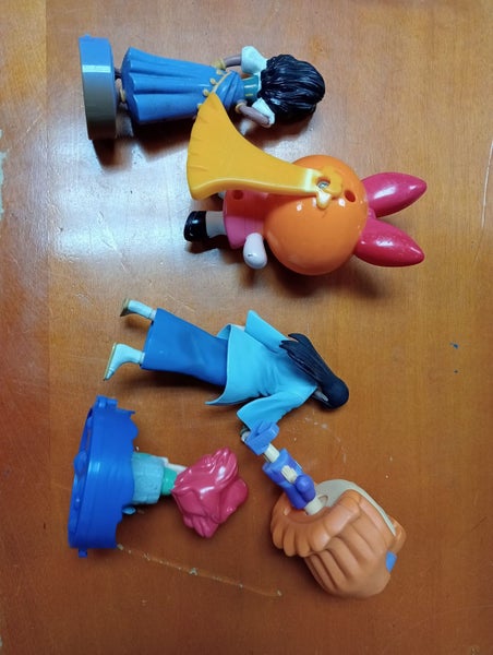 BULK McDonald's figurines+ anime character Carousel 2