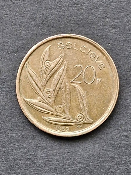 BELGIUM 1982 20FRANCS Carousel 1