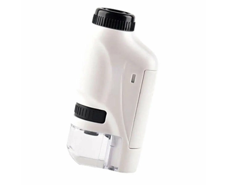 Vibe Geeks Children Hand-Held Portable Microscope Toy with LED Light - Batter Carousel 2