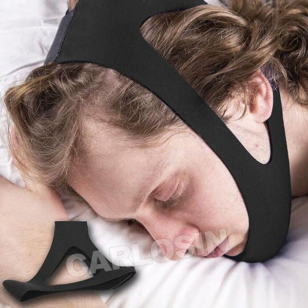 2xAnti Snore AntiSnore Device Jaw Strap Stop Snoring Chin Sleep Apnea Belt Ap... Carousel 2
