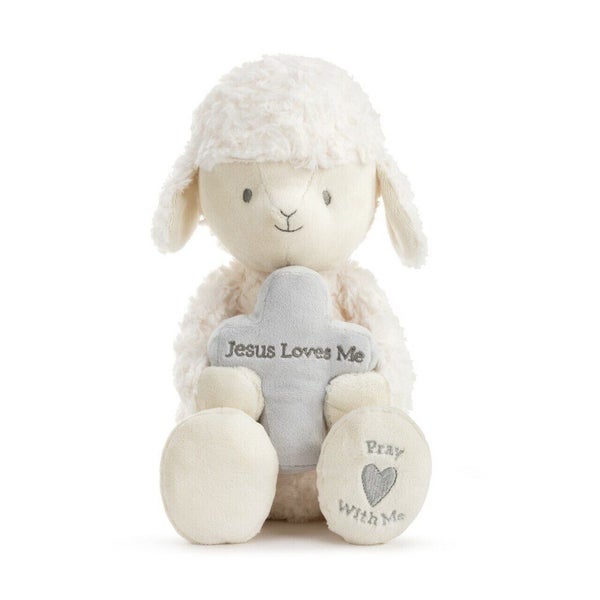 Demdaco Baby - Tender Blessings Pray With Me Musical Lamb Plush Carousel 1