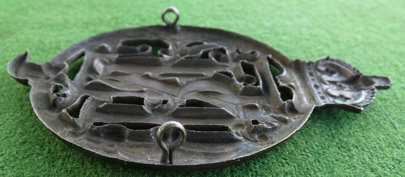 Scarce 1859 EDINBURGH Rifle VOLUNTEERS Glengarry CAP BADGE Served at GALLIPOLI Carousel 2