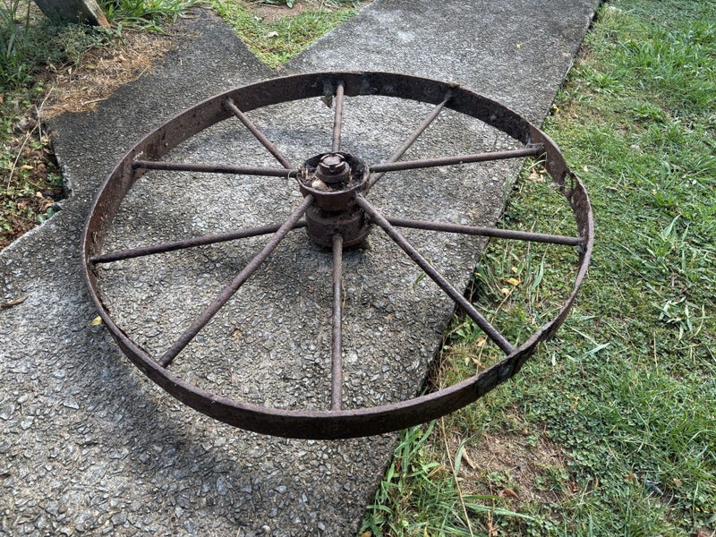 Antique farm wheel Carousel 2