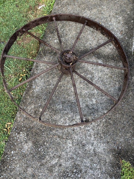 Antique farm wheel Carousel 5