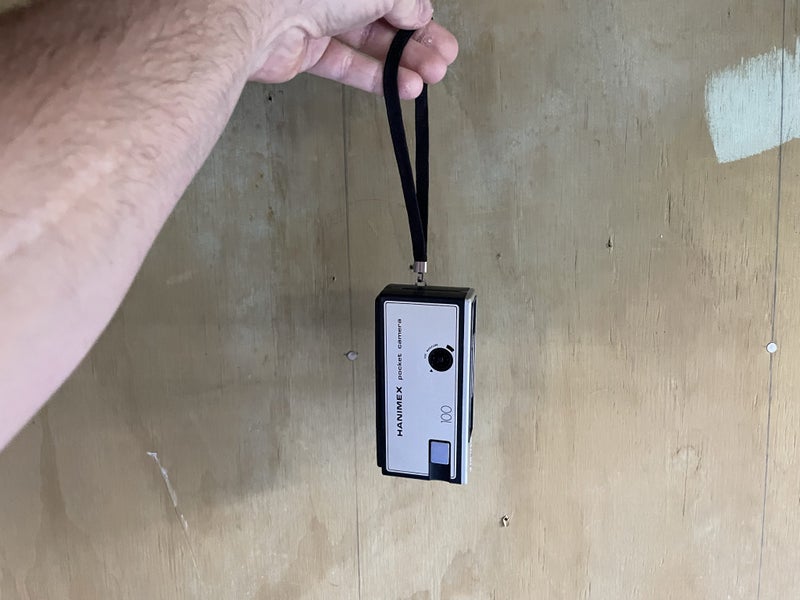 Hanimex Pocket 100 - comes with a half used film inside Carousel 7