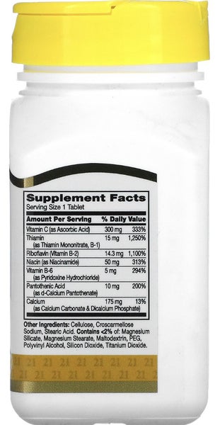 B COMPLEX PLUS VITAMIN C 100 TABS - E0827 Carousel 2